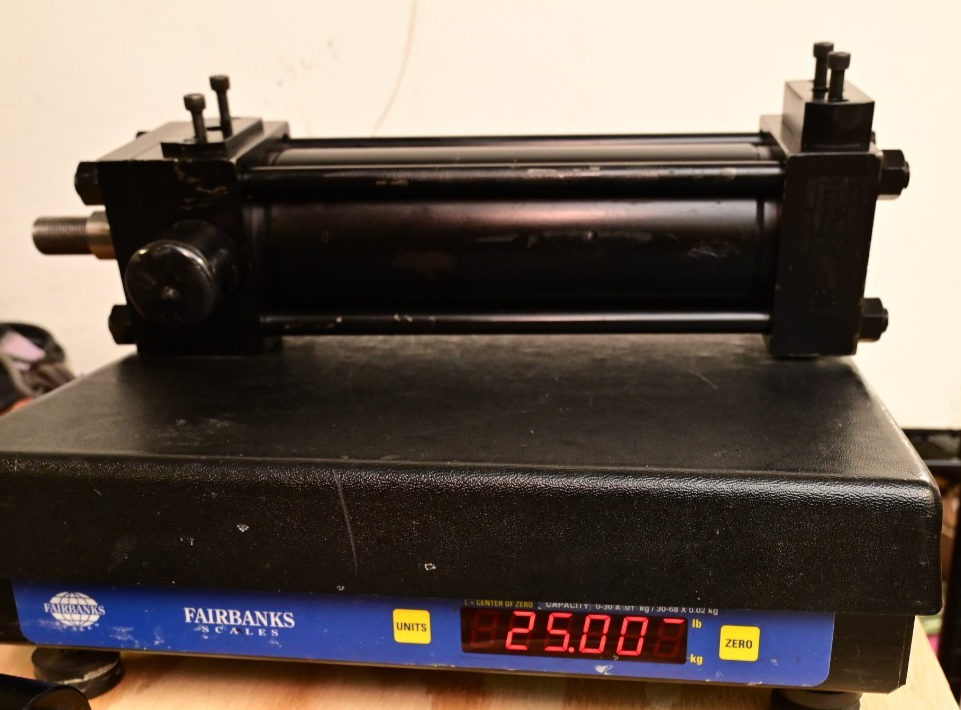 QTY 2 Parker Series 2H Hydraulic Cylinders 2.5"x7.5" 02.50 CD2HLTVS14AC 3000PSI