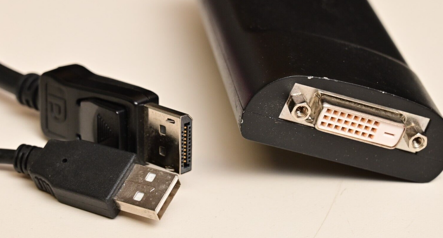 DELL DANASBC084 DisplayPort to DVI-D Adapter