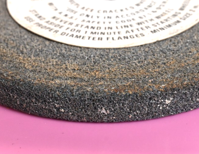 Craftsman Vitrified Grinding Wheel 6" x 0.5" 1/2"-Shaft Grit 36 Aluminum Oxide