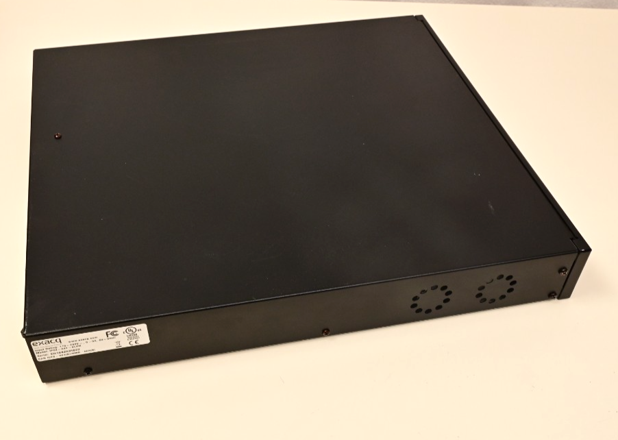 ExacqVision ELP NVR 2x4TB HDD 9-Camera License Exacq 1U Rack Mount IP04-04T-ELPR