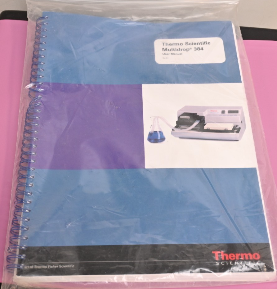 Thermo Scientific Multidrop 384 User Manual Rev. 3.4