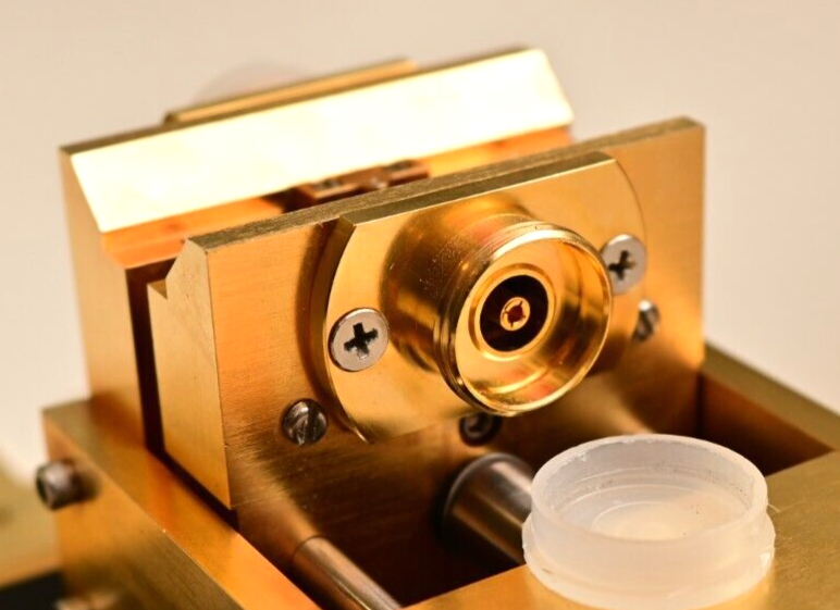 Inter-Continental Microwave TFC-1047 RF Test Fixture w/ Midsections Gold Plated