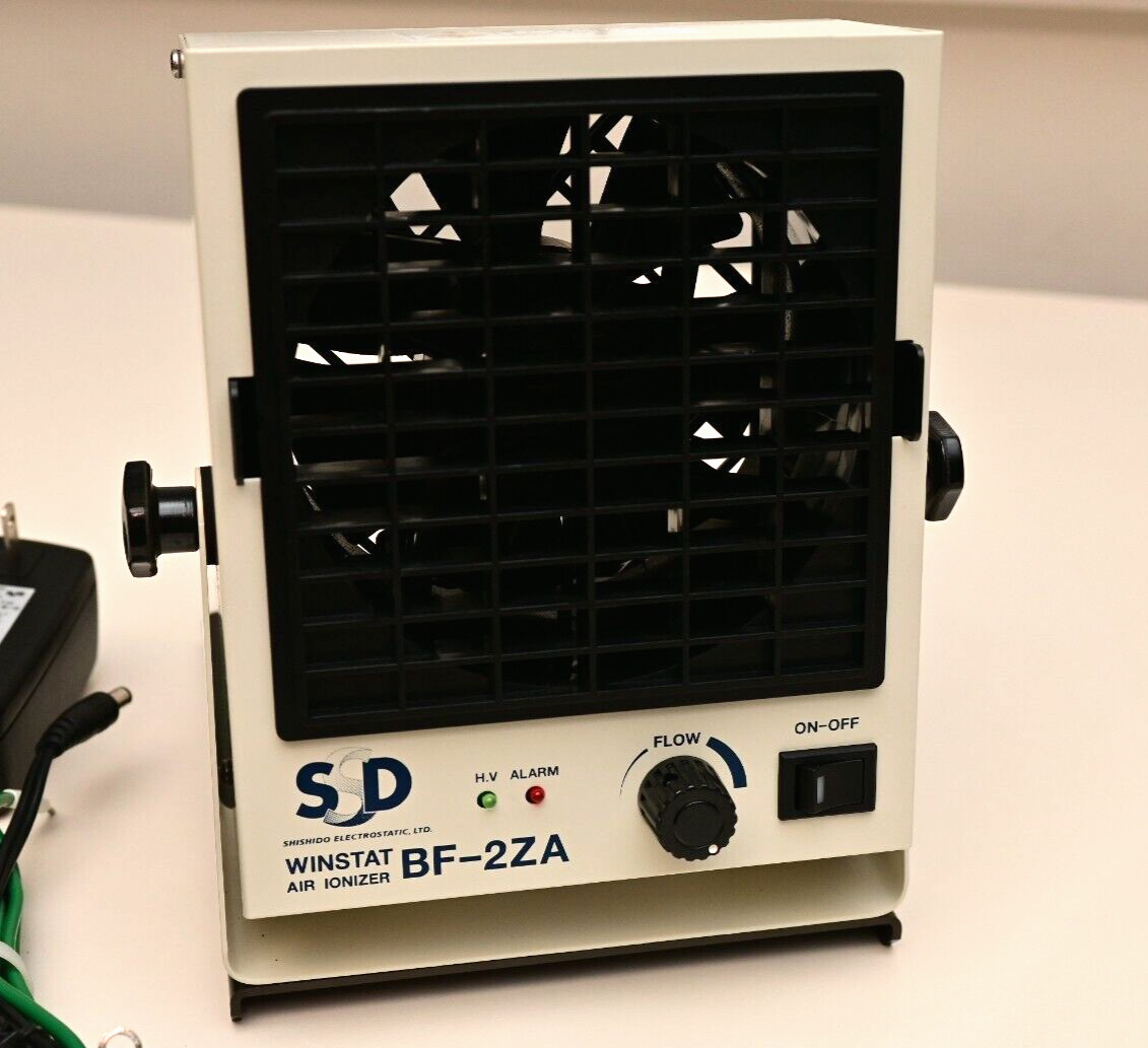 SSD BF-2ZA Winstat Air Ionizer ESD Neutralizer 24V w/ Adapter Shishido Japan