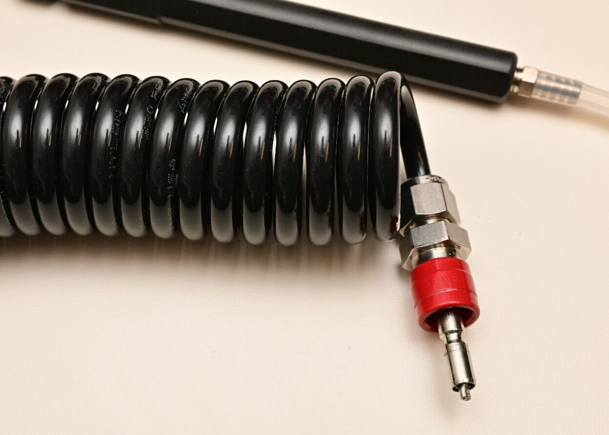 Semiconductor Wafer Wand w/ Rectangular Tip H-Square SPF2 ESD Safe Coil Hose