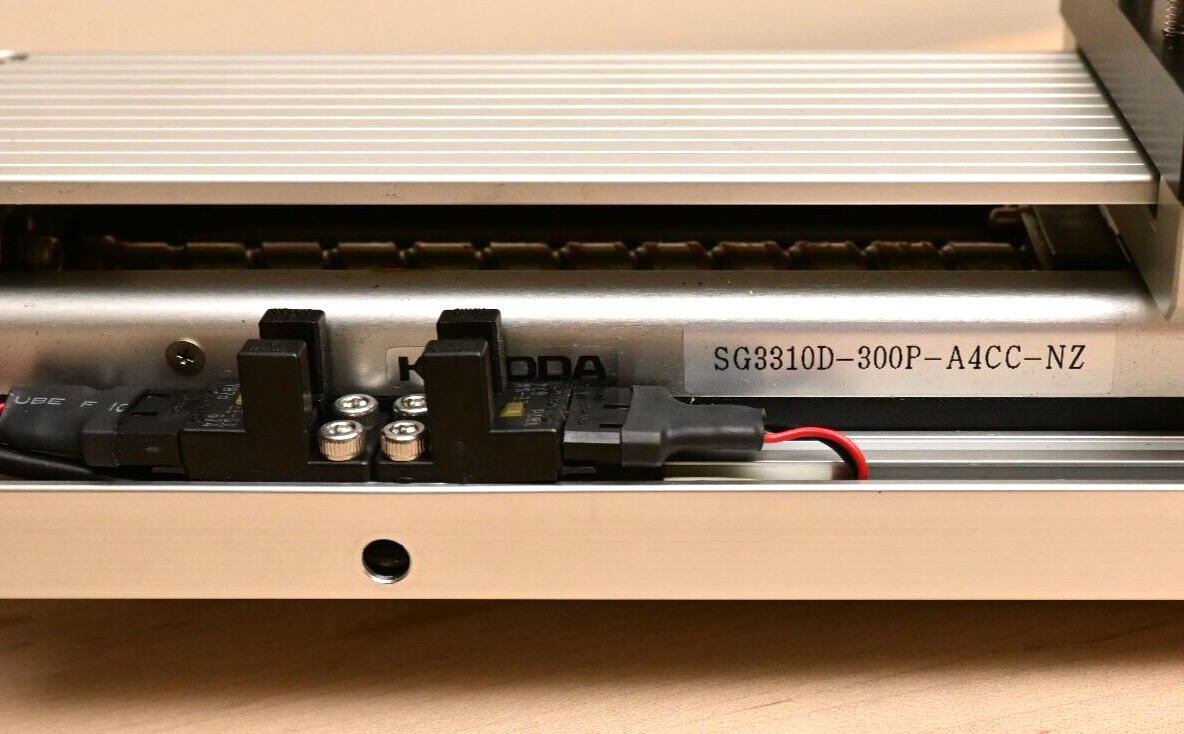 Kuroda SG3310D Ball Screw Linear Actuator w/ Vexta 5-Phase Stepper ~180mm Stroke