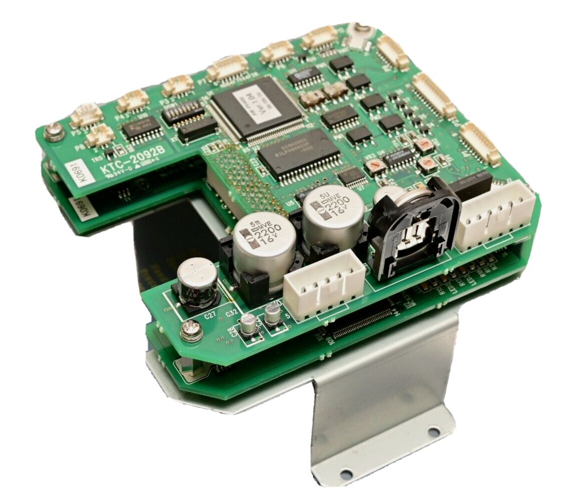 Panasonic AW-PH400 Pan Tilt Head KTC-2092B KTC-2093B CPU & Servo Control Boards