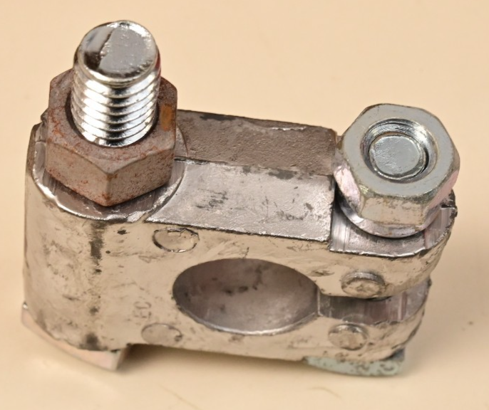 QTY 25 Lead Battery Lug 36115 for Negative Post, 5/16" Stud, Mil Spec A52425-2