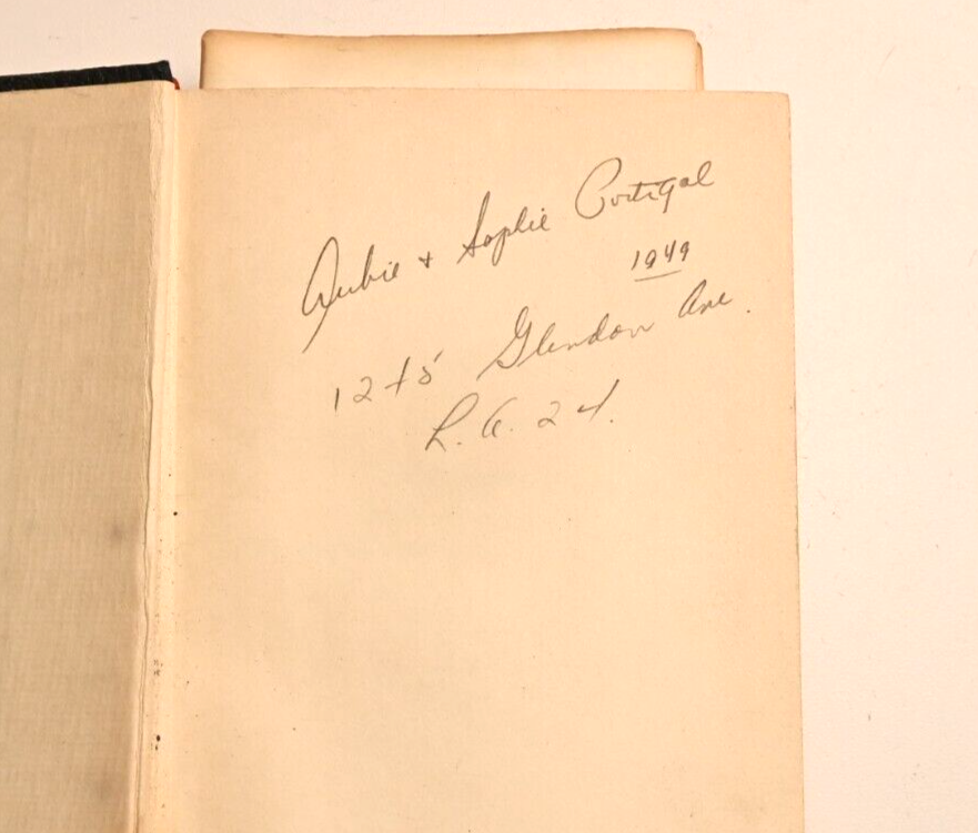 Union Prayer Book for Jewish Worship & Seder Poster Portigal Glendon Ave LA 1949