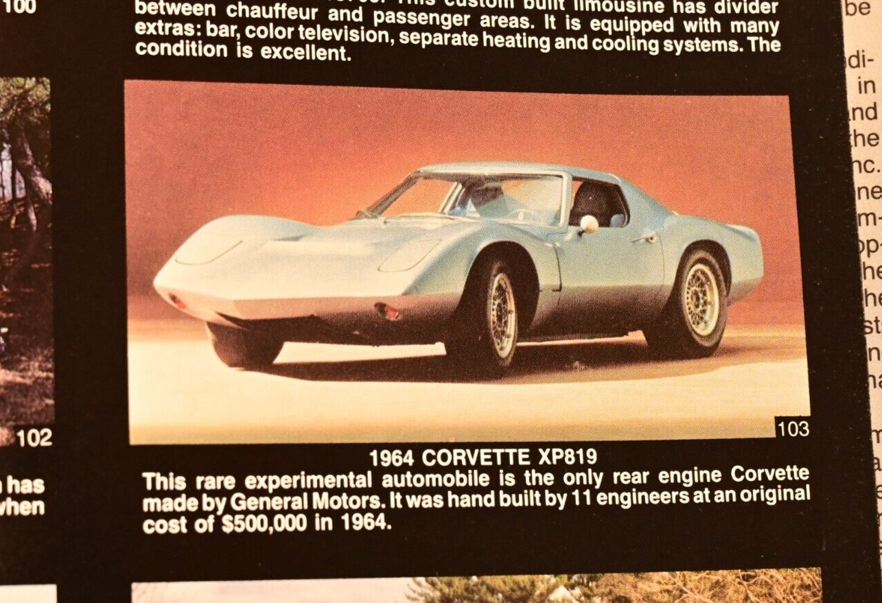 James C. Leake Antique & Classic Car Auction Catalog 1983 Pantera 300SL XP819