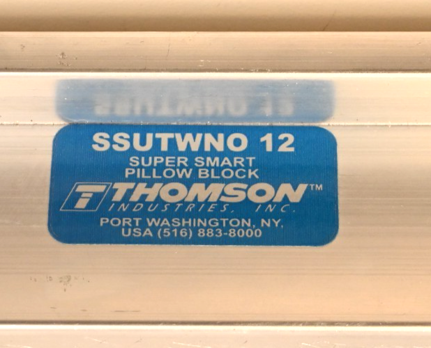 Thomson SSUTWNO 12 3/4" Linear Guide Bearing Pillow Block w/ 22.5" & 26" Shafts