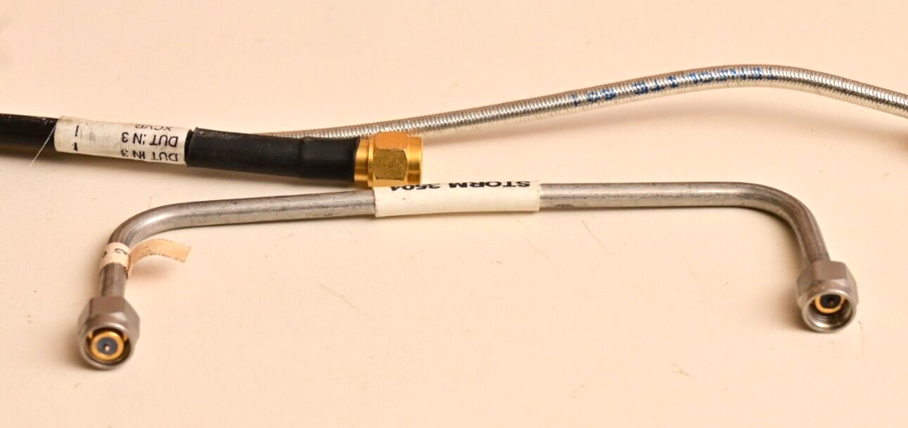 Lot of Coaxial RF Cables & Adapters Agilent GS-9200 N SMA Rigid Cable Tensolite