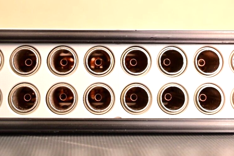 ADC 48-Port Broadcast Patch Panel 24x SJ2000N 75 Ohm Self-Normaling Video Jack