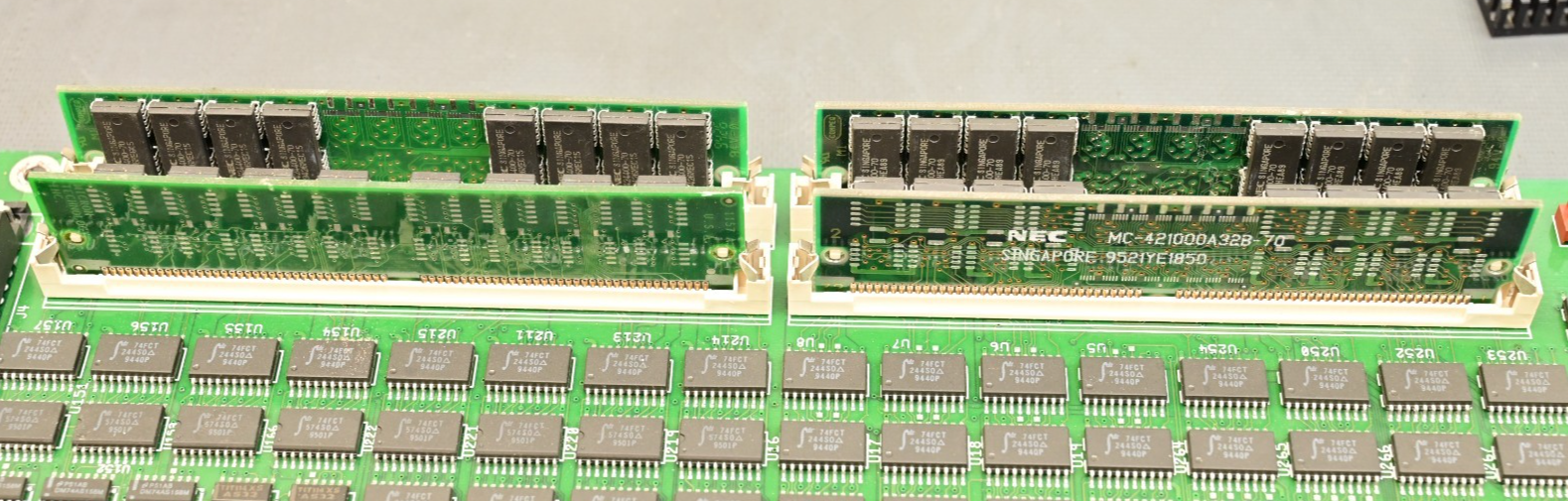 Proteon ProNET CNX 500 Router Motherboard Vintage 1990 12-452580 AMD AM29000 CPU