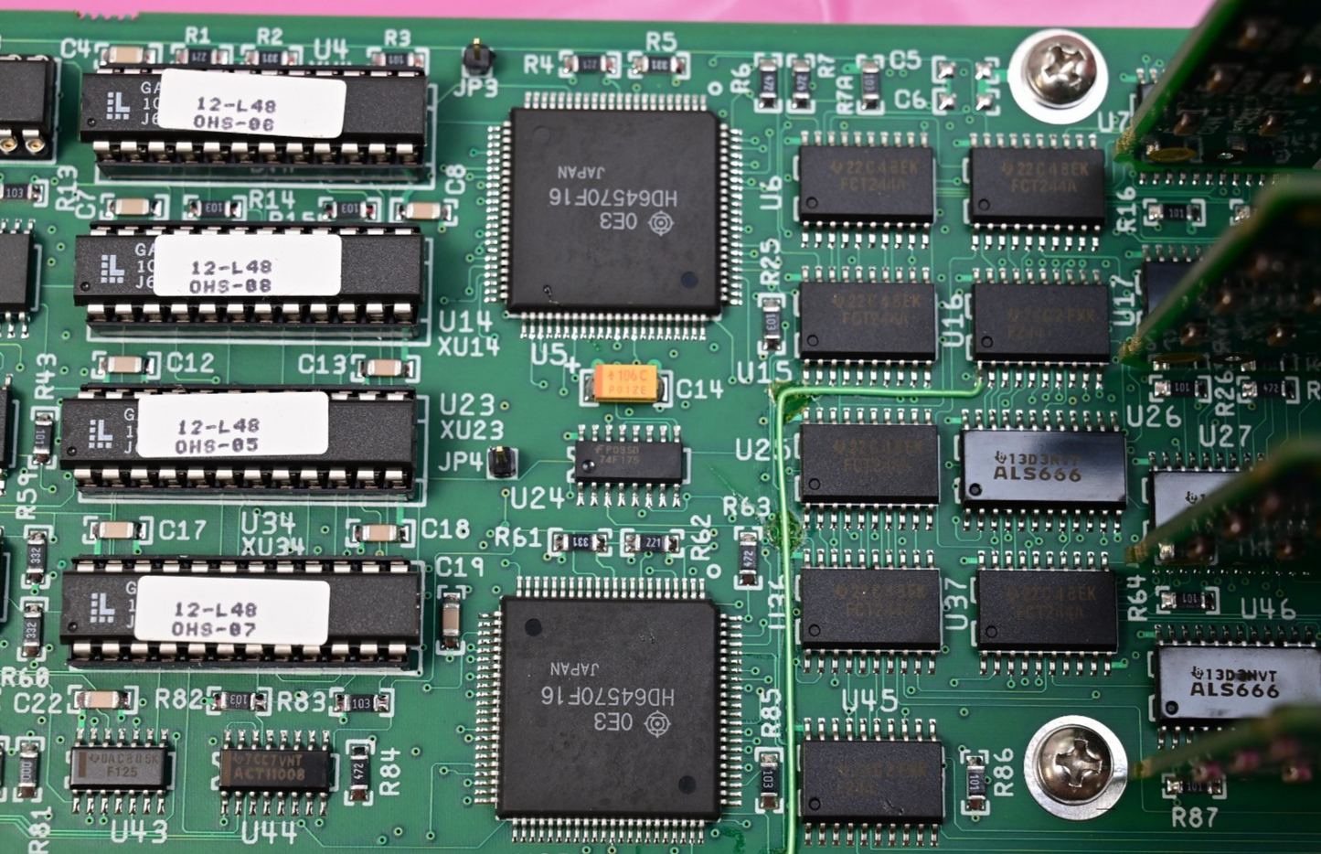 Proteon ProNET CNX 500 Router Quad Serial Card 12-480510-00 Vintage 1992 RS449