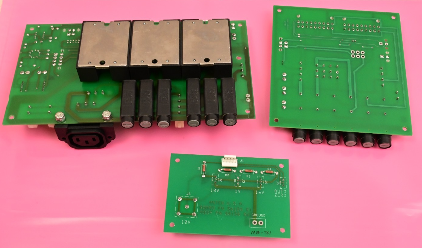 Antek 8060 Nitrogen Specific HPLC Detector Fuse Solid State Relay I/O PC Boards