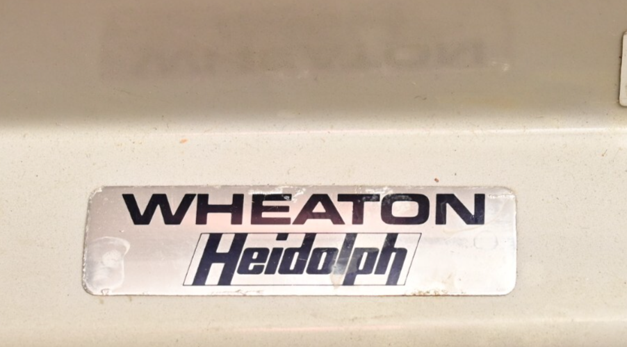 Heidolph 110V AC Motor w/ Variable Gearbox Assembly 1970s Germany