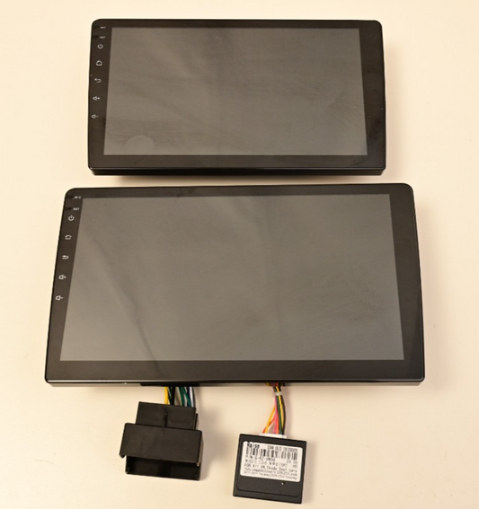 Lot of 2 Android Touchscreen Car Stereo w/ GPS 9" & 11" w/ VW/Skoda CAN Wiring