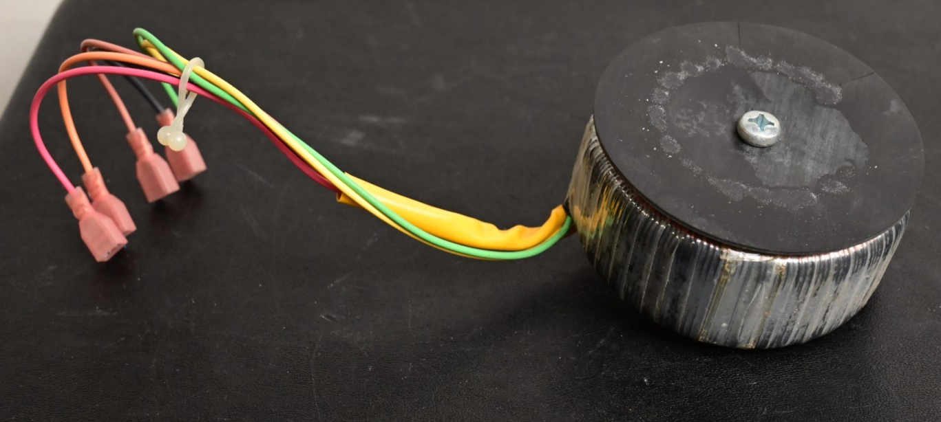Imphy Benelux Toroidal Transformer 120VA 2x120VAC to 25V@5A