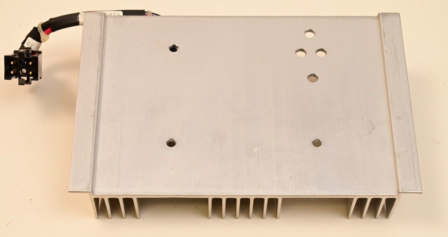 Aluminum Heatsink 7" x 4.5" x 1" w/ Bridge Rectifier & Burndy Gold Connector