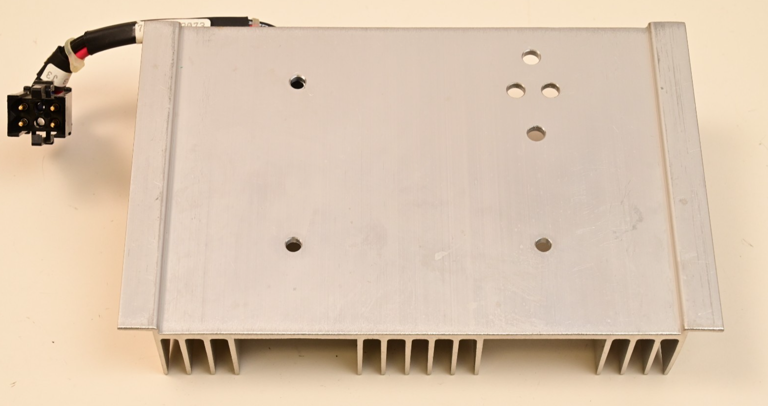 Aluminum Heatsink 7" x 4.5" x 1" w/ Bridge Rectifier & Burndy Gold Connector
