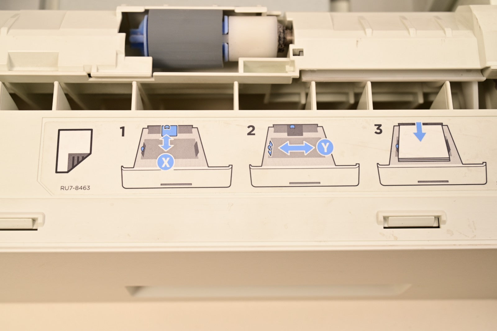 HP LaserJet Enterprise M604 Tray 2 500-Page Input Tray Cassette RU7-8463