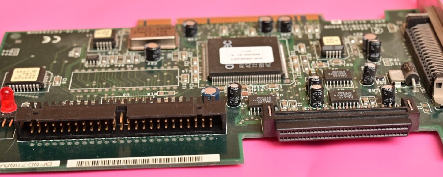 VINTAGE ADAPTEC AHA-2940W 2940UW ULTRA WIDE SCSI PCI CONTROLLER CARD