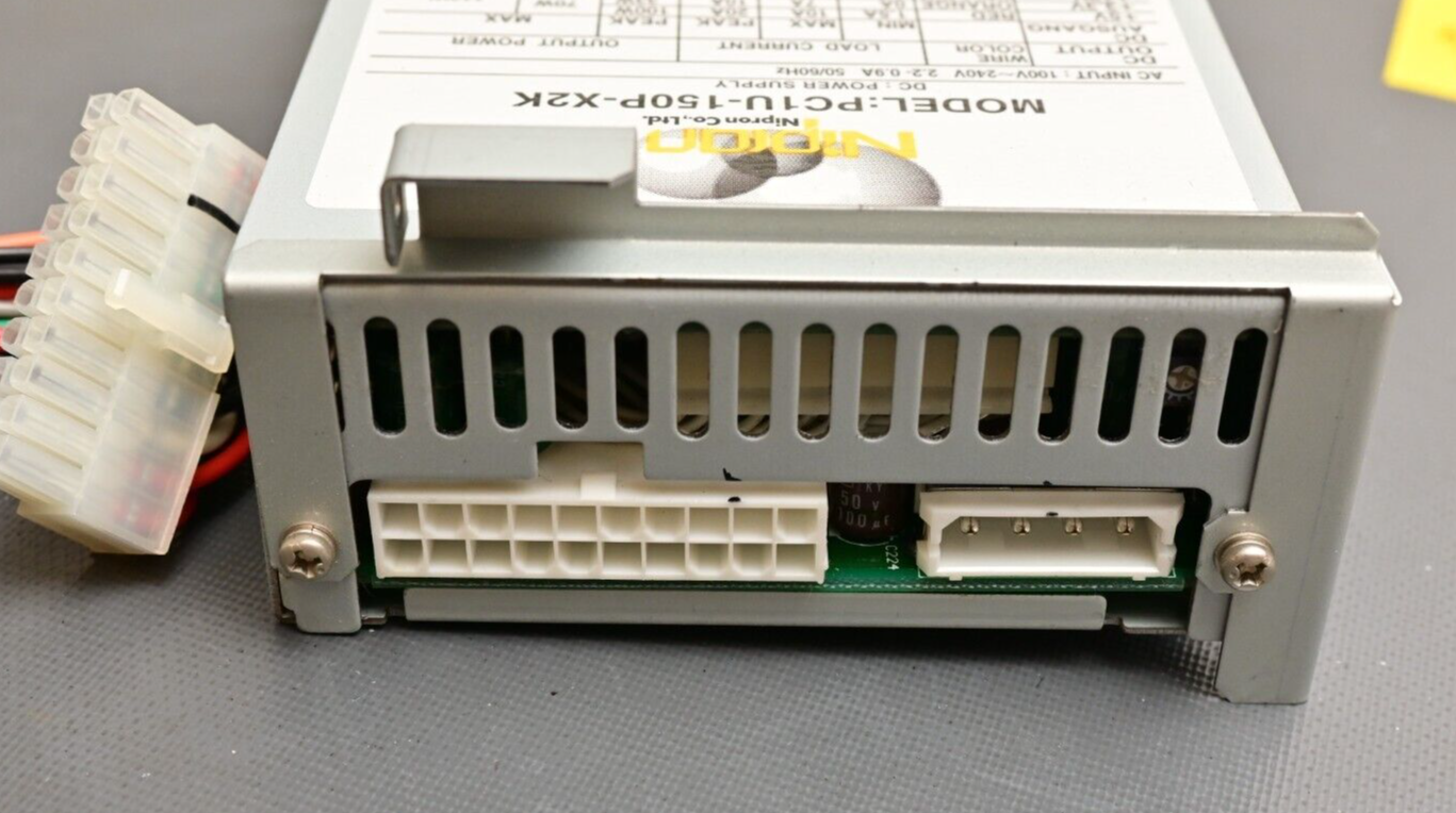 Nupro PC1U-150P-X2K DC Power Supply w/ Cables Keyence VHX-100K Microscope Japan