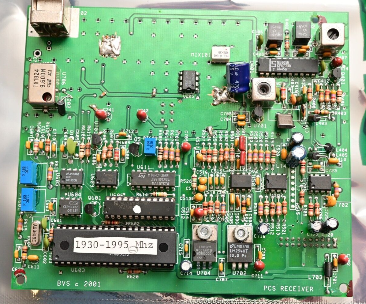 Berkeley Varitronics Systems Fox PCS Receiver Internal Parts 1930-1995MHz GPS