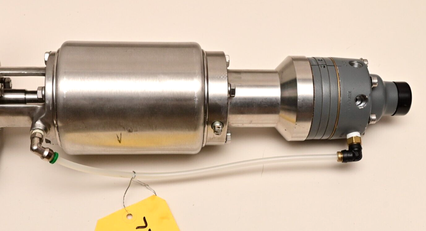 Alfa Laval 316L 3" Throttling Valve 771S-21M-24P-x-316L Siemens 73N-B Positioner