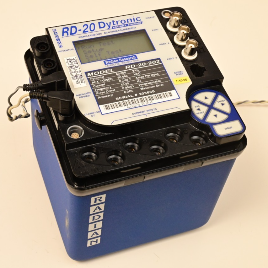 Radian Research RD-20-202 Dytronic Portable Single-Phase Reference Standard