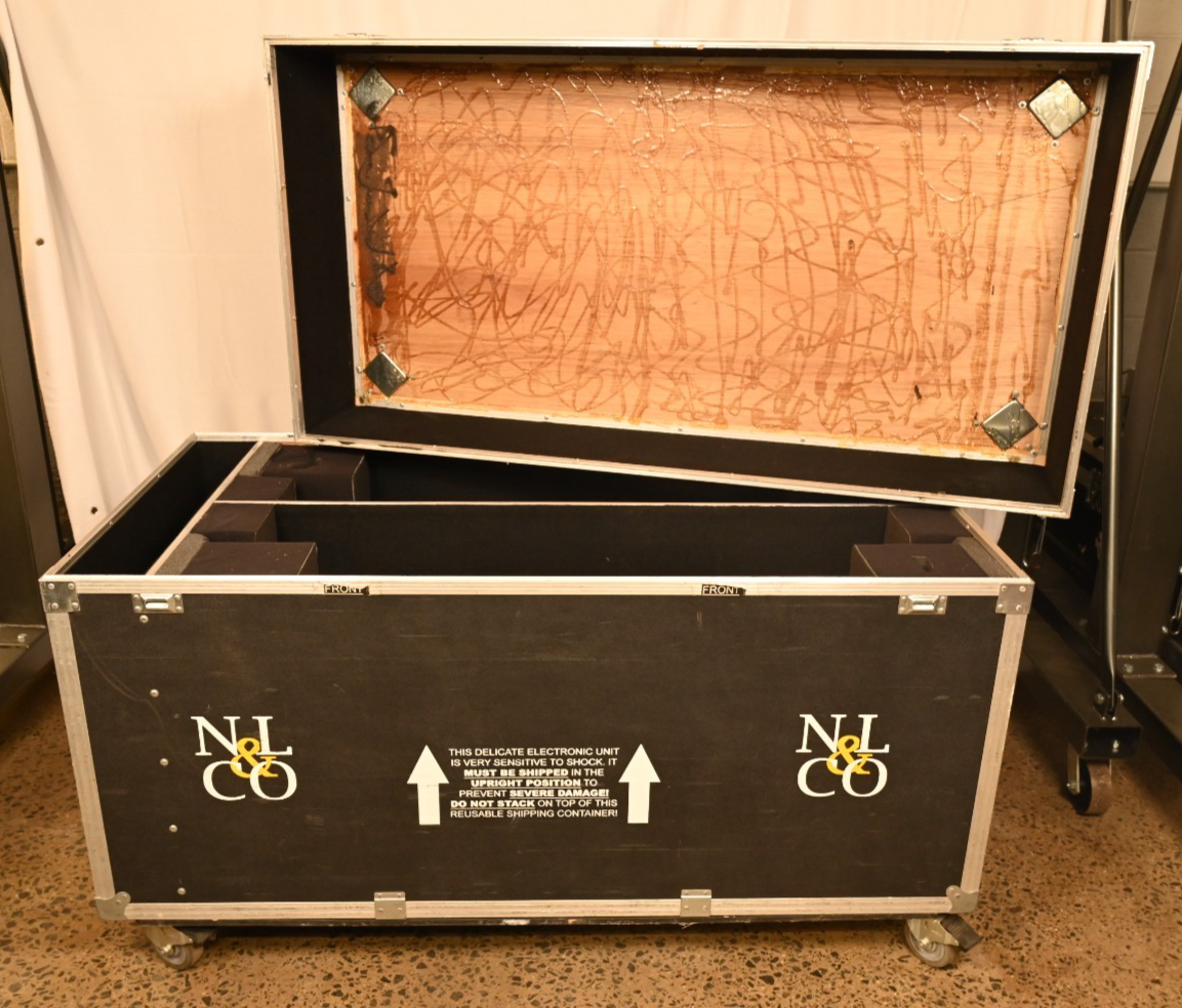 Nelson Case Corp. Large Travel/Roadie Case Trunk Keyboard? 58"x30"x 36" w/Wheels