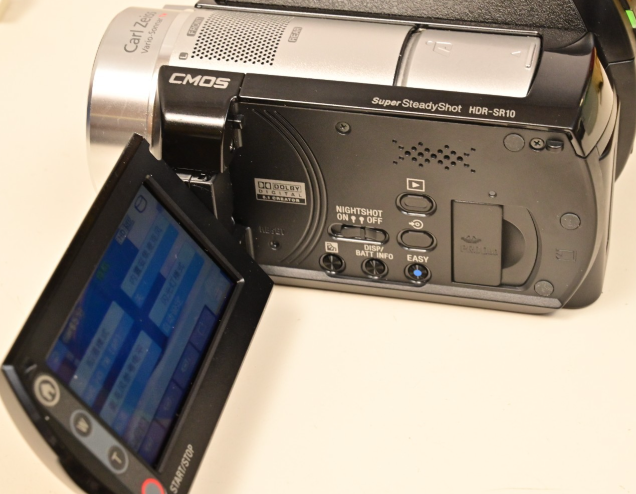 Sony Handycam HDR-SR10 Camcorder 40GB Hard Disk 4.0MP 1080i HD 15X Zoom Chinese