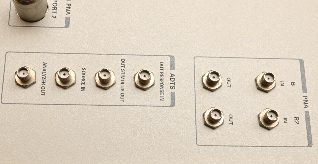 Agilent N1806A Precision System Interface Front Panel 12x SMA 8x N Passthrough