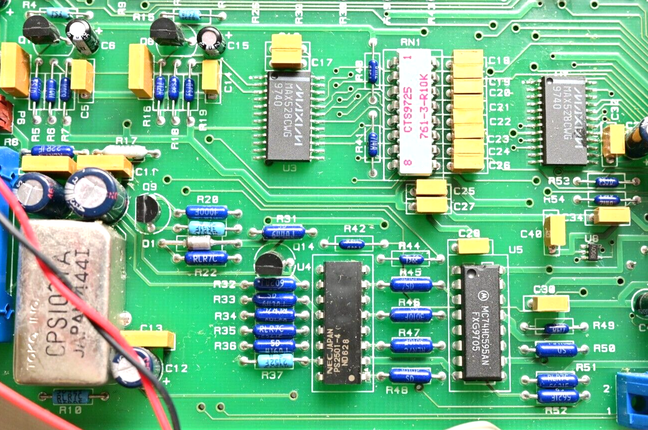 RDL 16478 8-Channel RF Synthesizer Control Board Maxim MAX528 DAC PIM Source