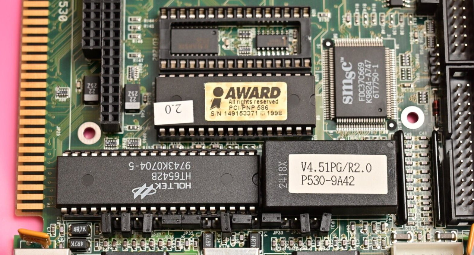 PEAK 530F Single Board Computer Industrial ISA/PCI PC/104 SBC CPU/RAM PICMG 1.0