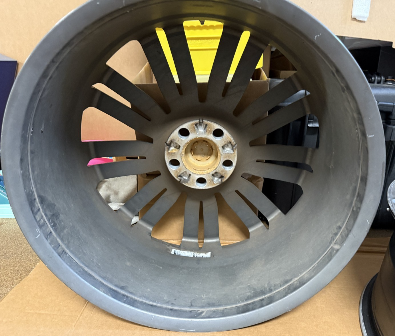 OEM Genuine Range Rover 22" Style 9012 Wheels 9-Split Spoke L405 L494 LR099146