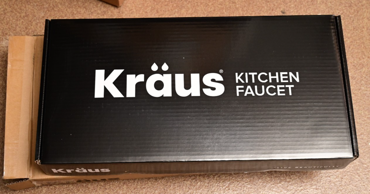Kraus KPF-4103SFS Allyn Pull Out Kitchen Faucet Stainless Steel *MISSING HEAD*