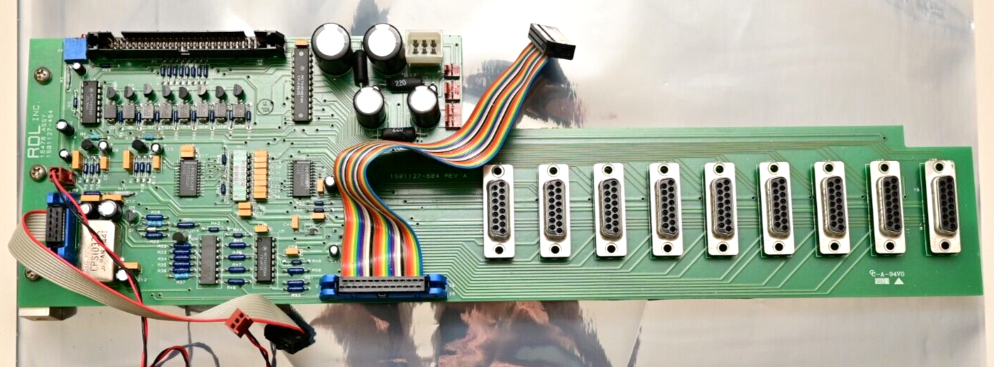 RDL 16478 8-Channel RF Synthesizer Control Board Maxim MAX528 DAC PIM Source