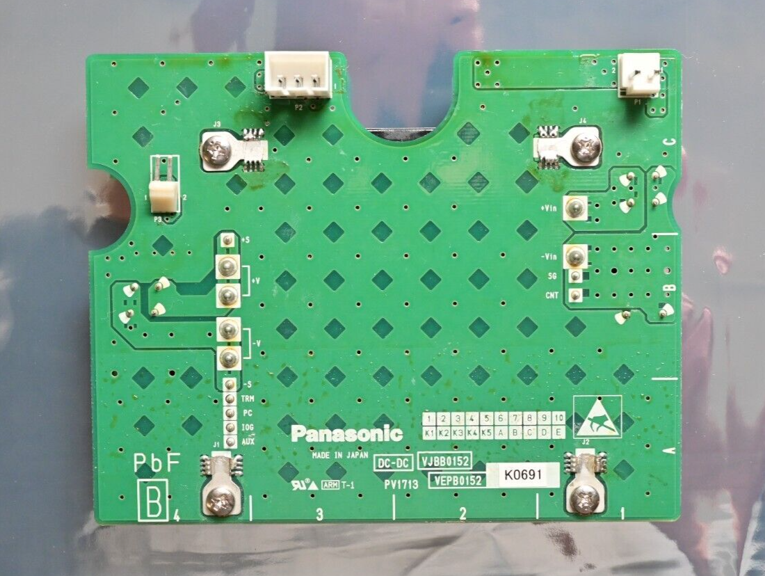 Panasonic AW-PH400P Pan/Tilt Head DC-DC Converter 24V-12V 100W VJBB0152 VEPB0152