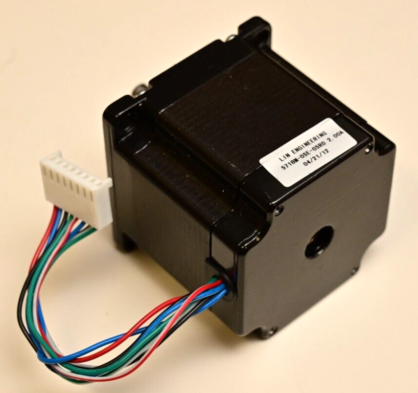 Lin Engineering NEMA 23 Stepping Motor High Torque 8-Wire 1.8deg 2A 1/4" D-Shaft