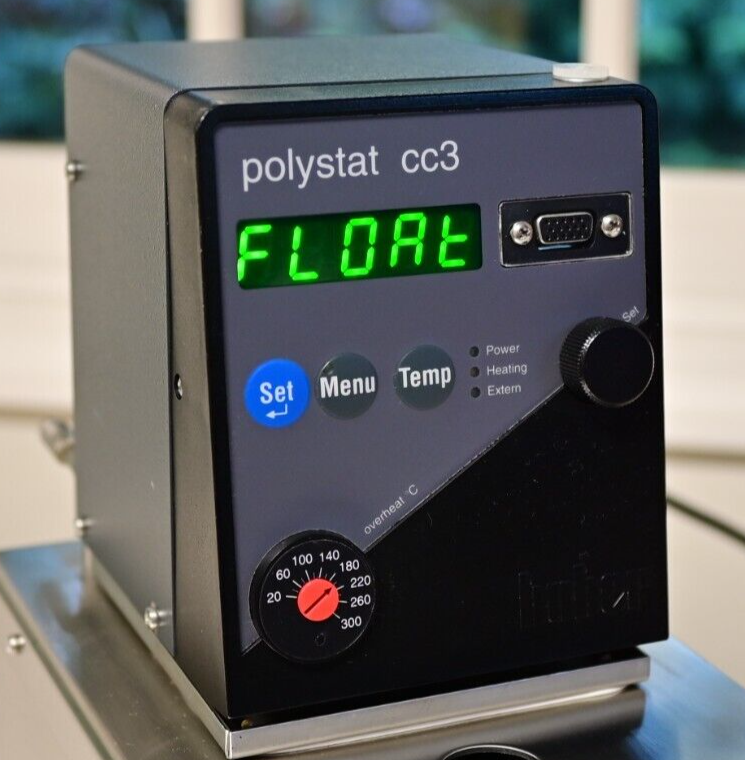 Huber Polystat cc3 Mini Benchtop Circulating Heating Water Bath Model CC S3