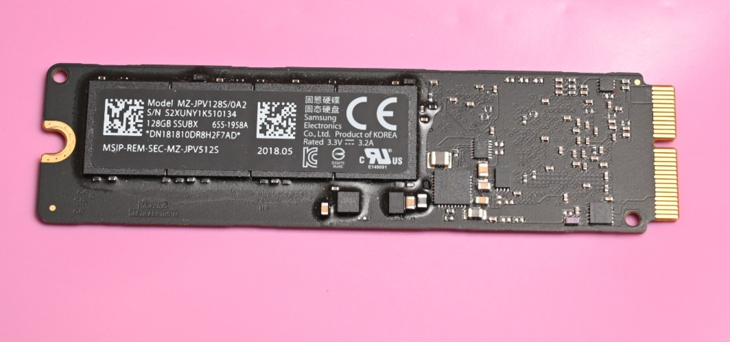 SAMSUNG MZ-JPV128S/0A2 128GB SSD for Mac