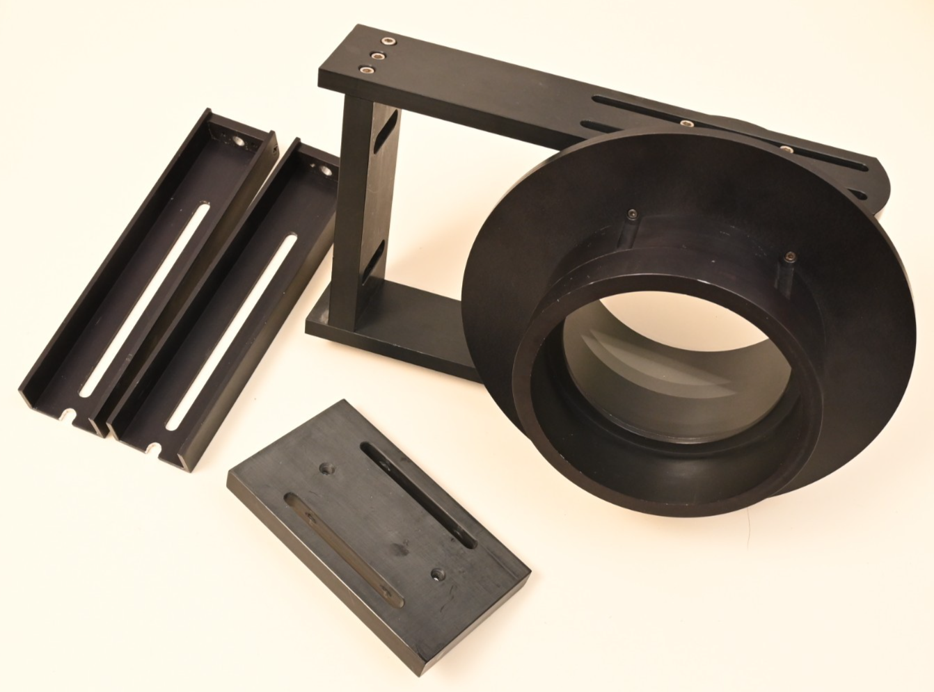 Integrating Sphere Optical Glass Port for Optical Bench ~4.5" Window Vacuum Seal