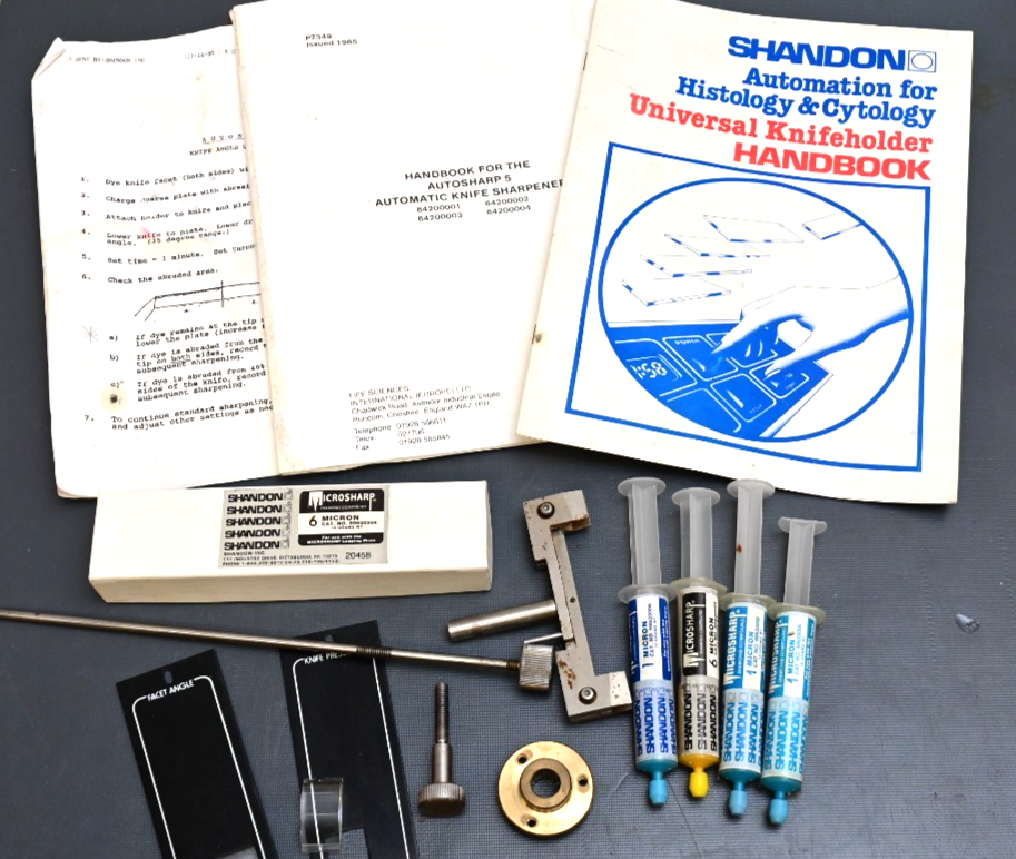 Shandon Histology/Cytology Knife Sharpener Parts Consumables Diamond Lapping