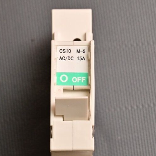 National AC/DC Circuit Breaker 15A 240VAC 60VDC DIN Rail Mount CP-CS BACS102155