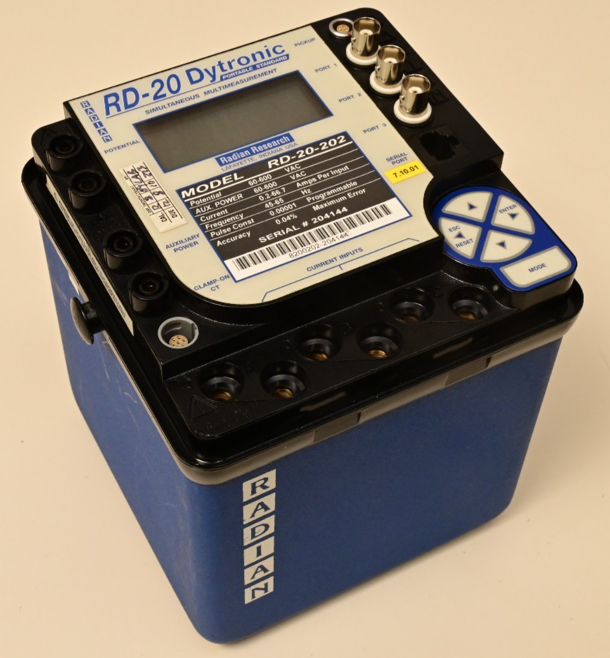 Radian Research RD-20-202 Dytronic Portable Single-Phase Reference Standard