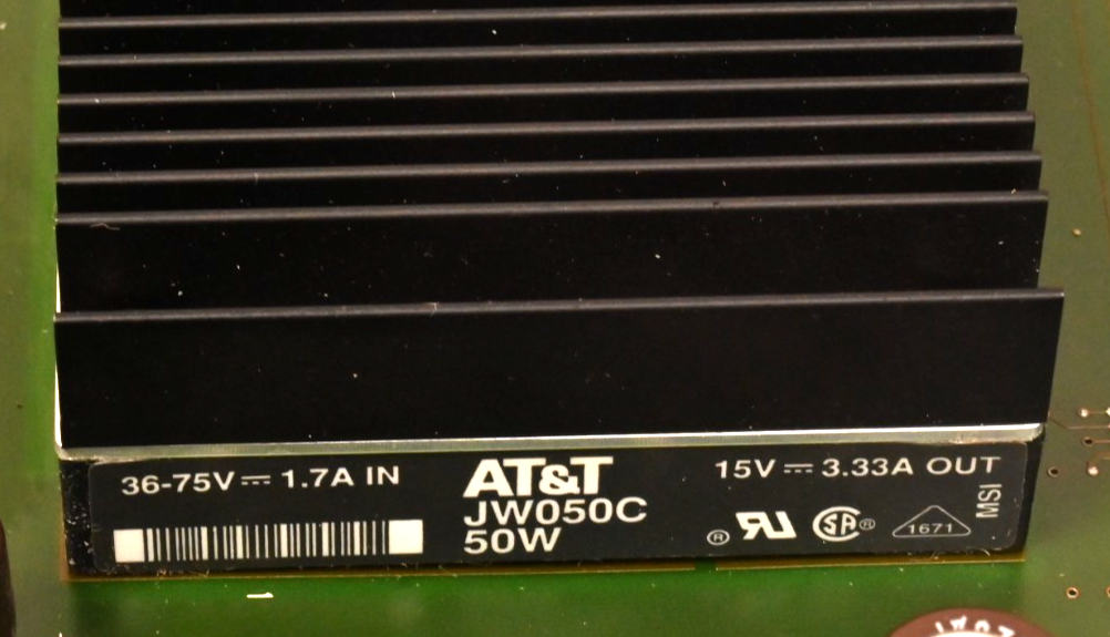 AG Communication Systems ATIUM Gateway PRMS Card Lucent DC-DC Converters 5V 15V