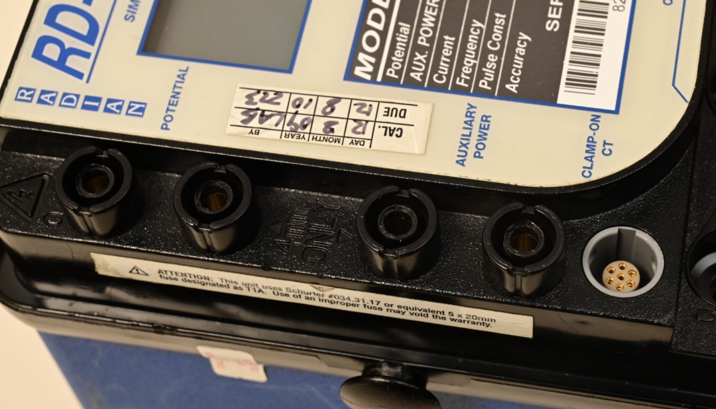 Radian Research RD-20-202 Dytronic Portable Single-Phase Reference Standard