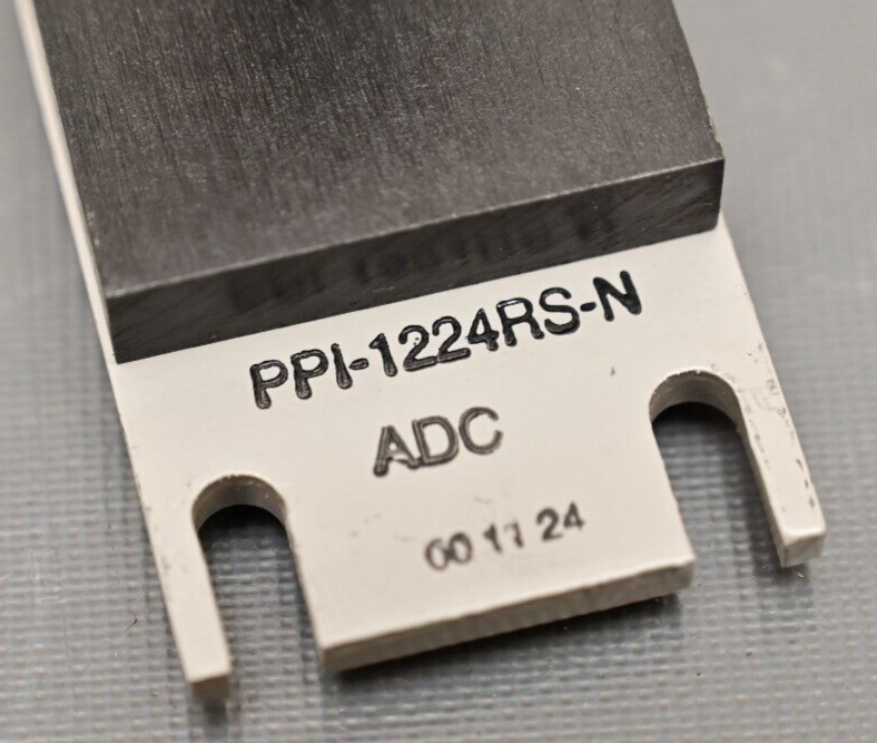 ADC 48-Port Broadcast Patch Panel 24x SJ2000N 75 Ohm Self-Normaling Video Jack