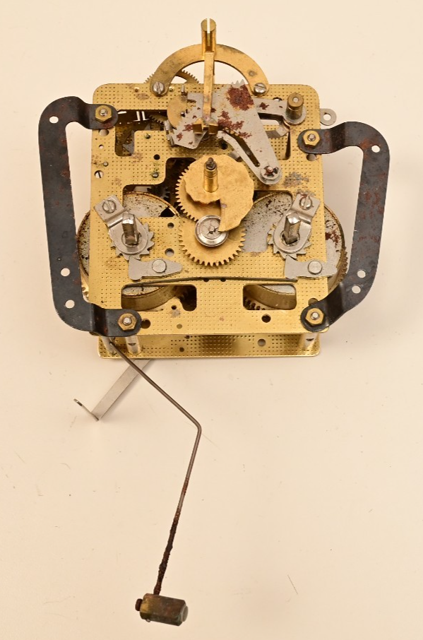 Seth Thomas A208-002 Clock Movement 8-Day Dual Train Strike Made in West Germany